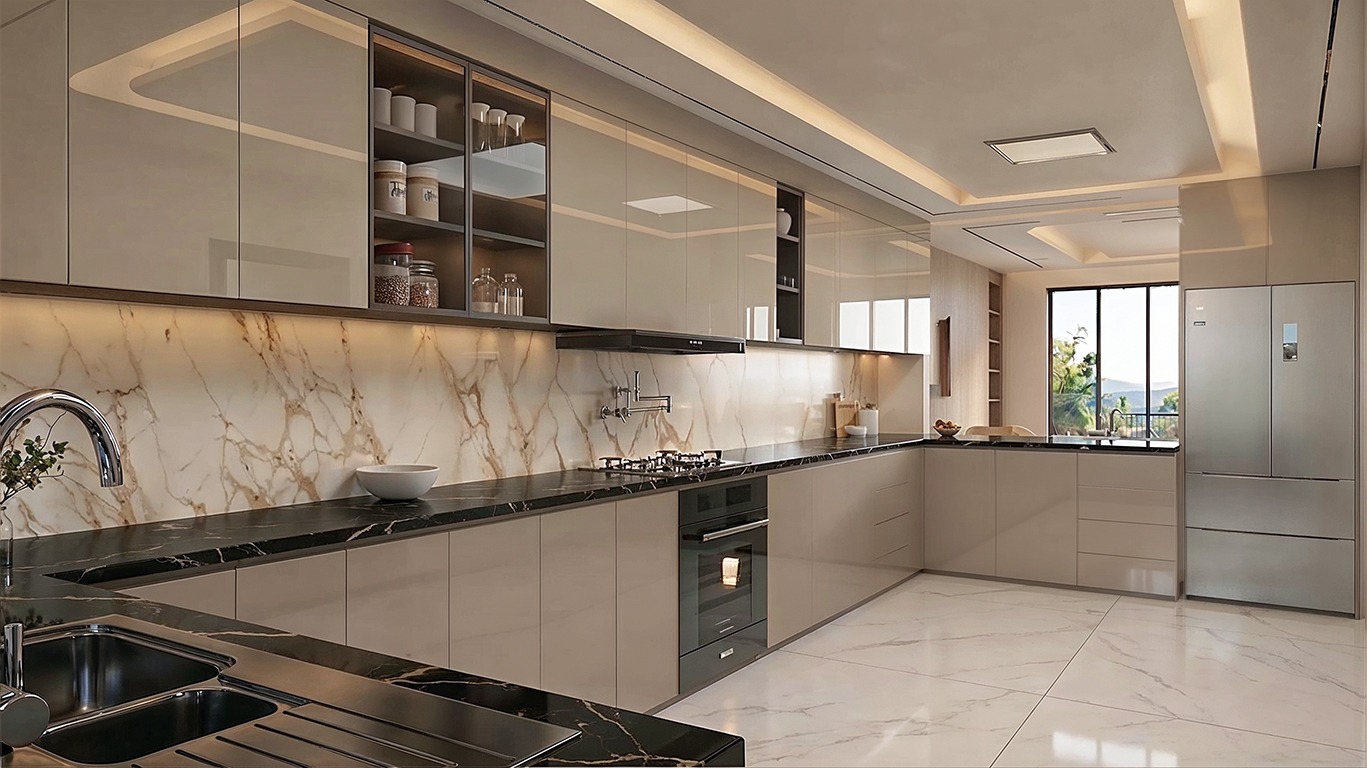 Valoria kitchen area interior